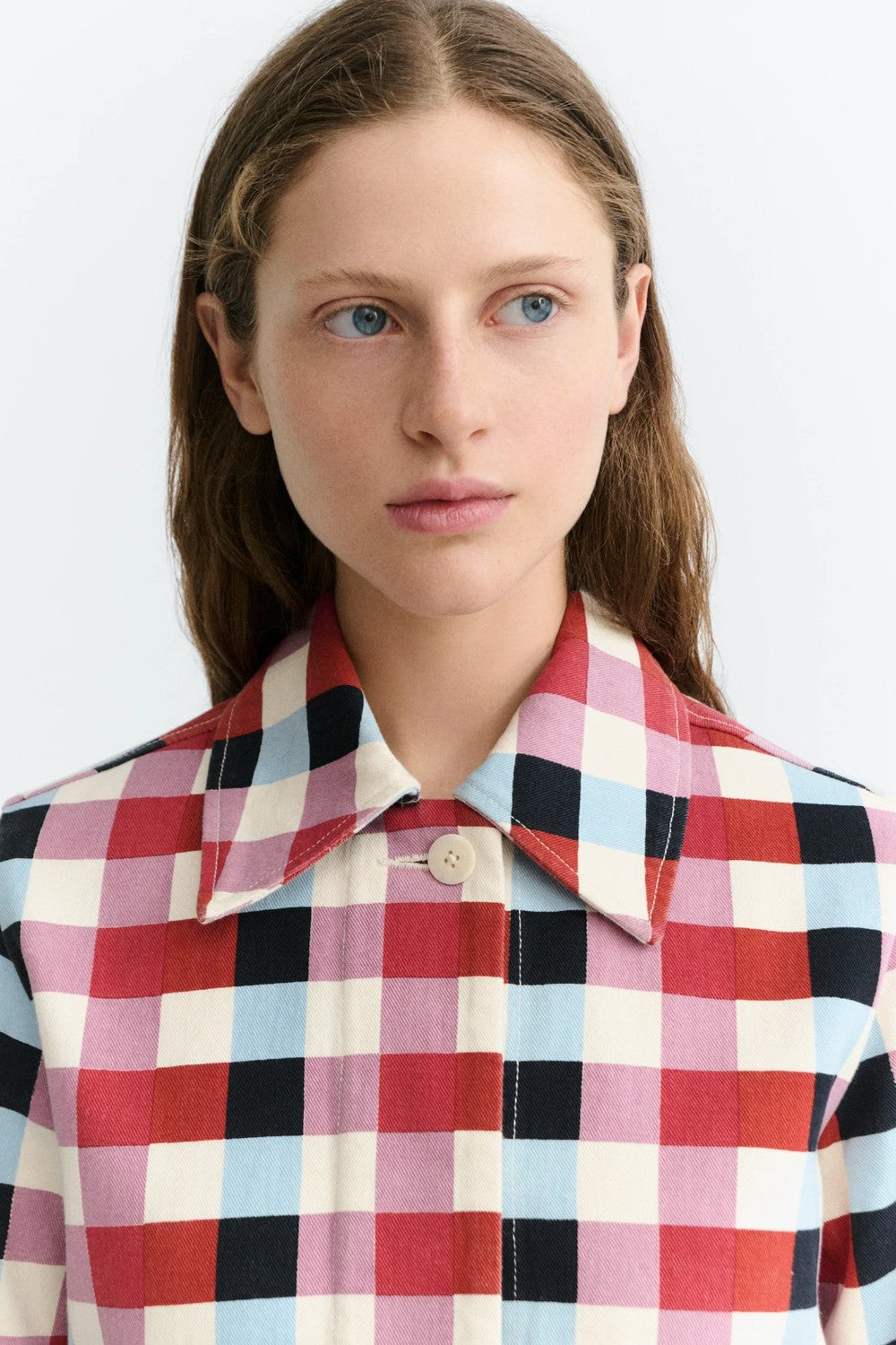 Thinking MU Cheshire Checks Astrid Jacket