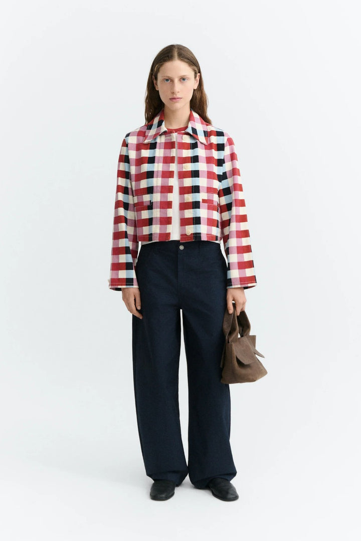 Thinking MU Cheshire Checks Astrid Jacket