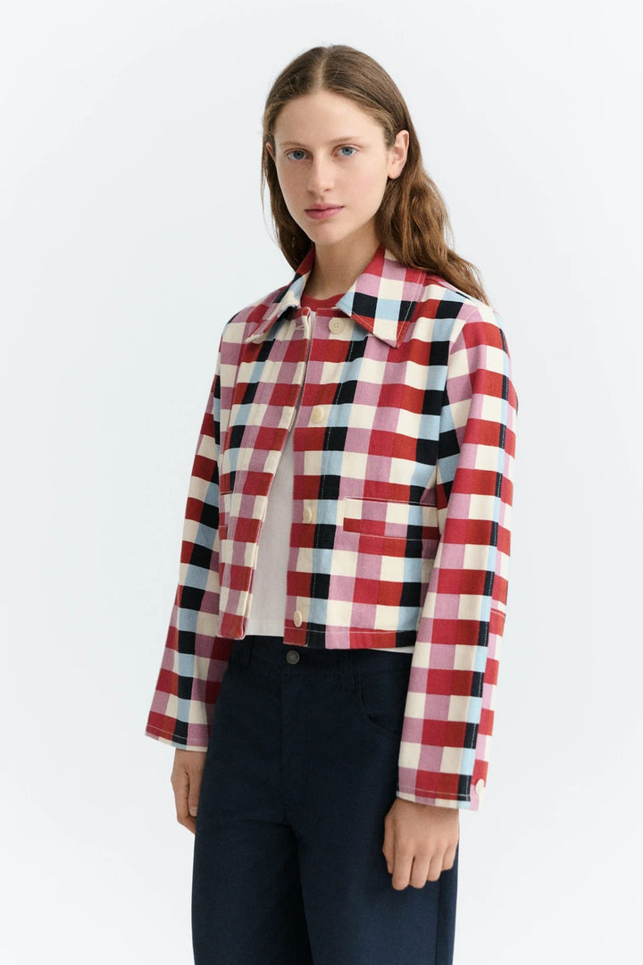 Thinking MU Cheshire Checks Astrid Jacket