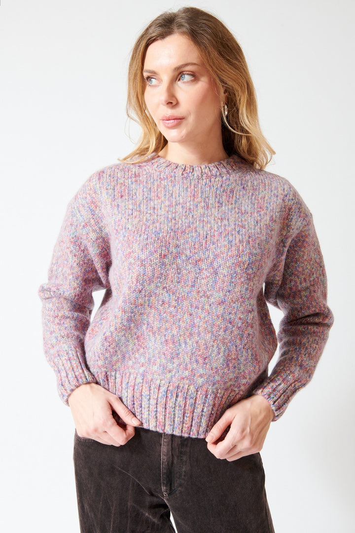 Thinking MU Multi Color Petra Knitted Sweater