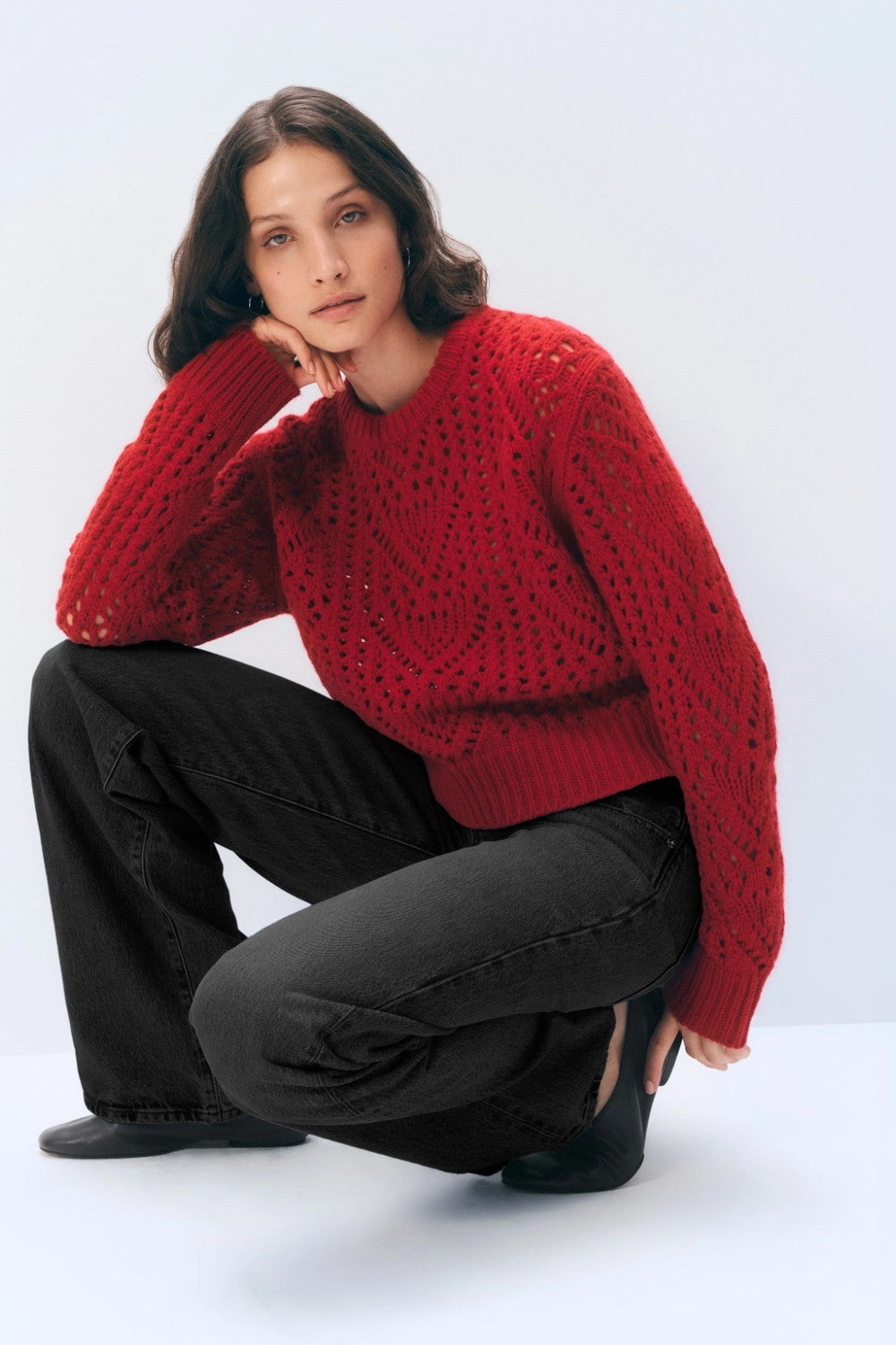 White + Warren Cashmere Blend Crewneck