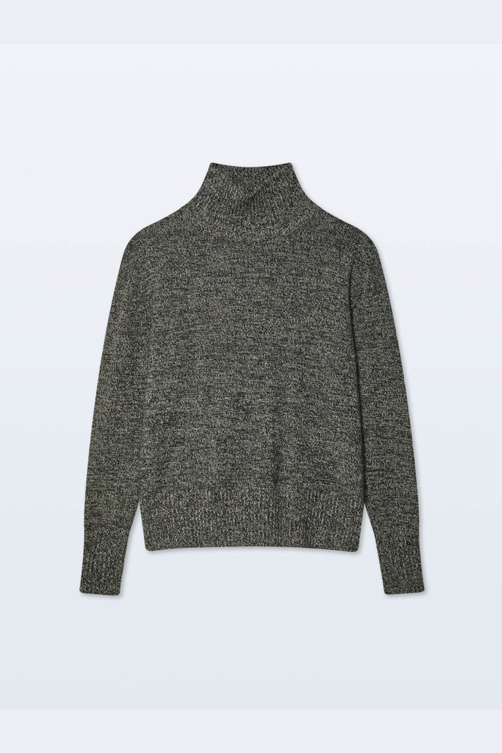 White + Warren Cashmere Oversized Standneck