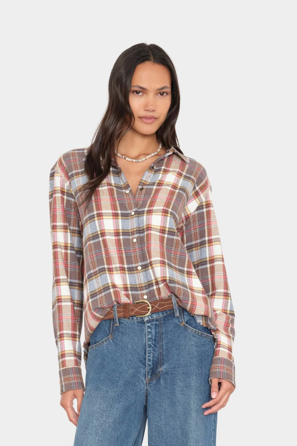 Xirena Beau Flannel Plaid Shirt