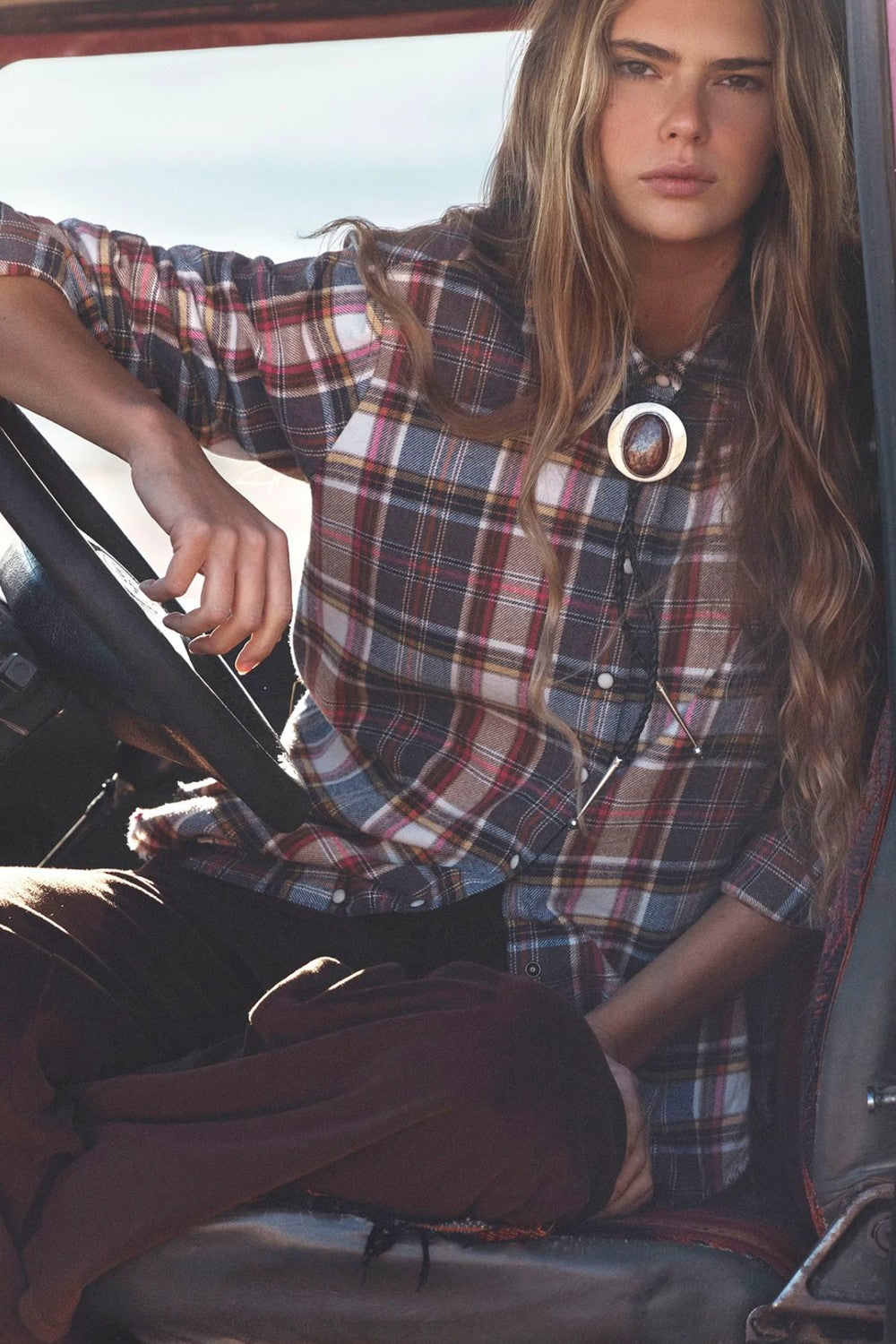 Xirena Beau Flannel Plaid Shirt