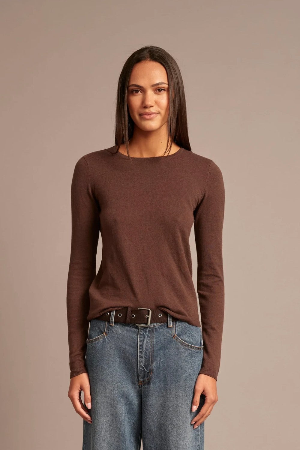 Xirena Crewe Sweater, Brazil Nut — Grethen House