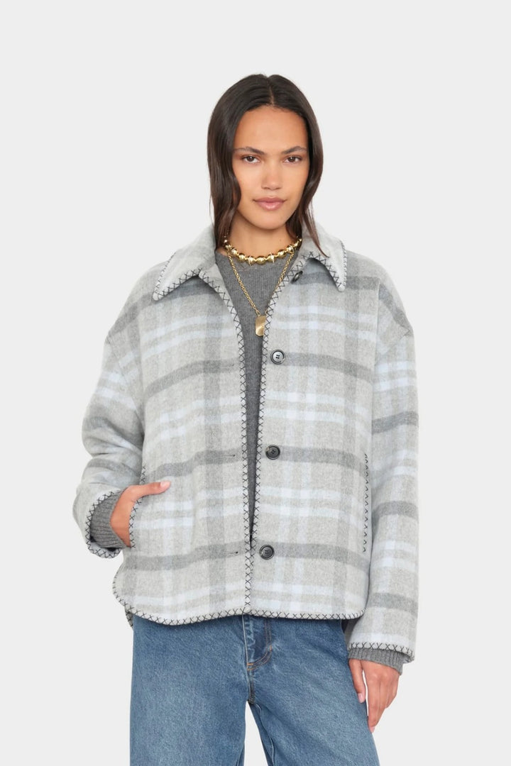 Xirena Dean Plaid Jacket
