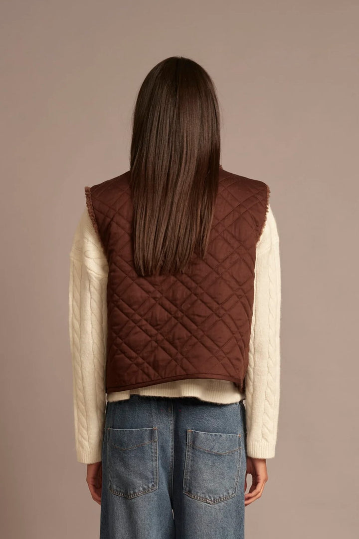 Xirena Kensi Teddy Reversible Sherpa Vest