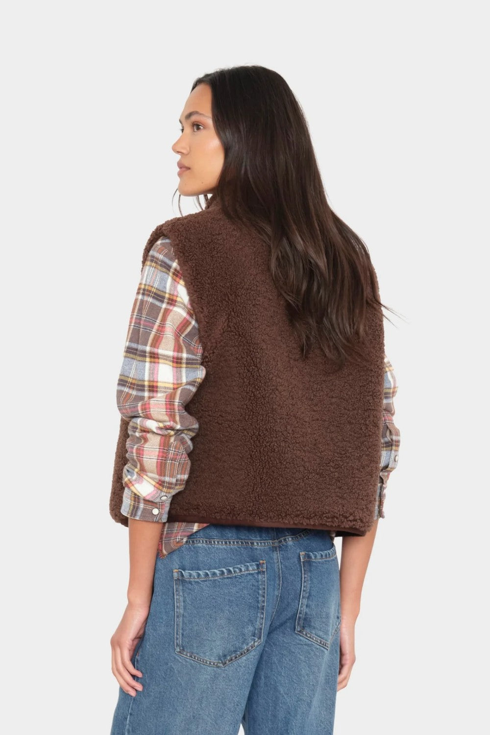 Xirena Kensi Teddy Reversible Sherpa Vest
