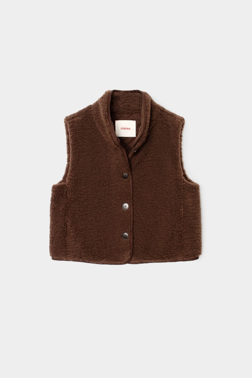 Xirena Kensi Teddy Reversible Sherpa Vest