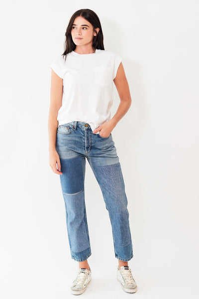 B Sides Marcel Relaxed Straight Crop Jean