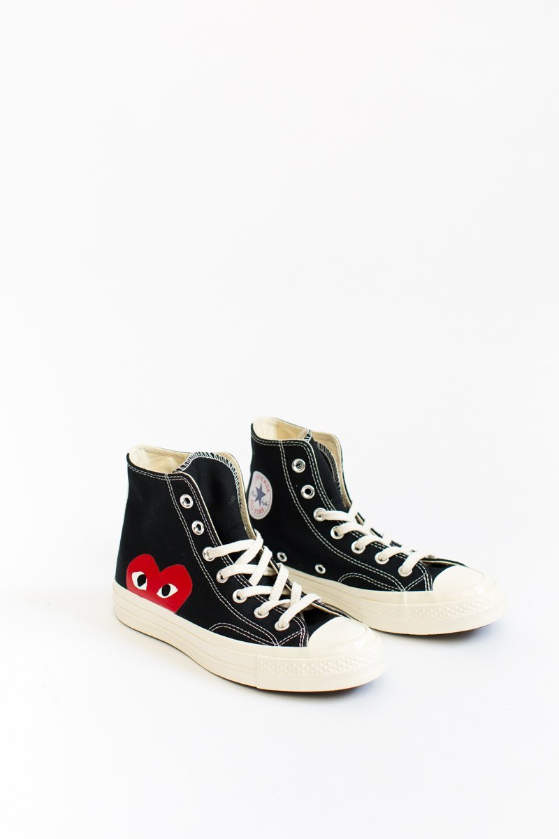 Comme des Garçons PLAY Converse High-Top Chuck Taylors