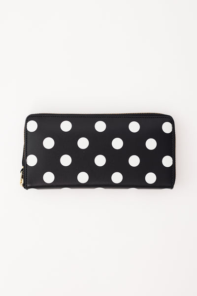 Comme des Garcons Polka Dots Printed Wallet