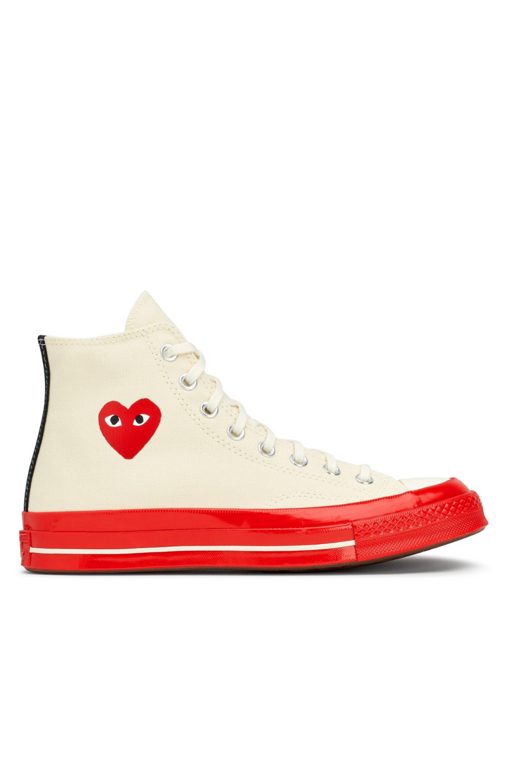 Comme des Garçons PLAY Converse Red Sole High Top