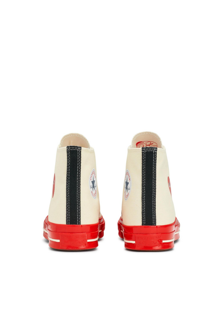 Comme des Garçons PLAY Converse Red Sole High Top