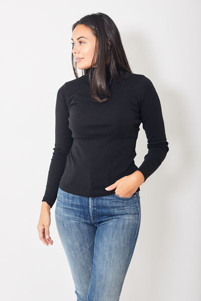 Lilla P Long Sleeve Turtleneck Tee