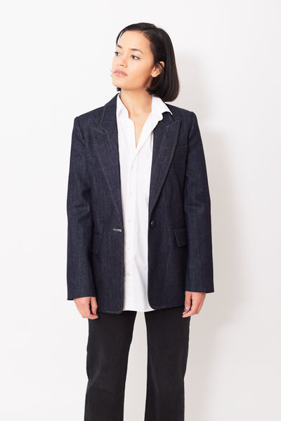 Nili Lotan Denim Blazer